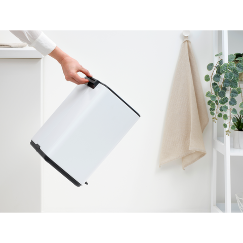 Brabantia Bo Pedal Bin, 12 L - White