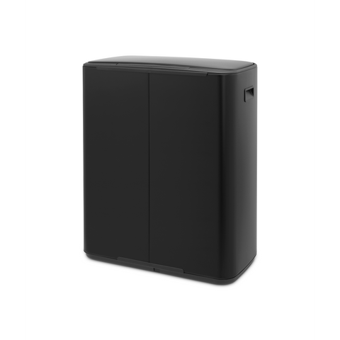 Brabantia Bo Pedal Bin, 60 L - Matt Black