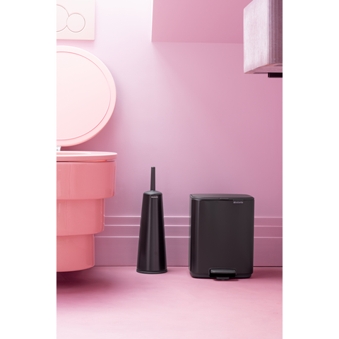 Brabantia Bo Pedal Bin, 7 L - Matt Black