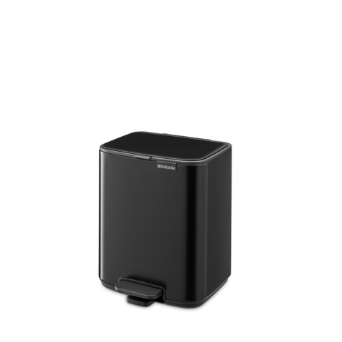 Brabantia Bo Pedal Bin, 7 L - Matt Black