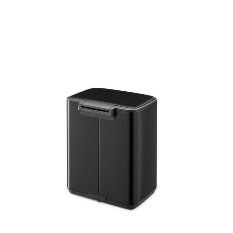Brabantia Bo Pedal Bin, 12 L - Matt Black