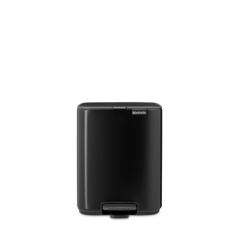 Brabantia Bo Pedal Bin, 12 L - Matt Black