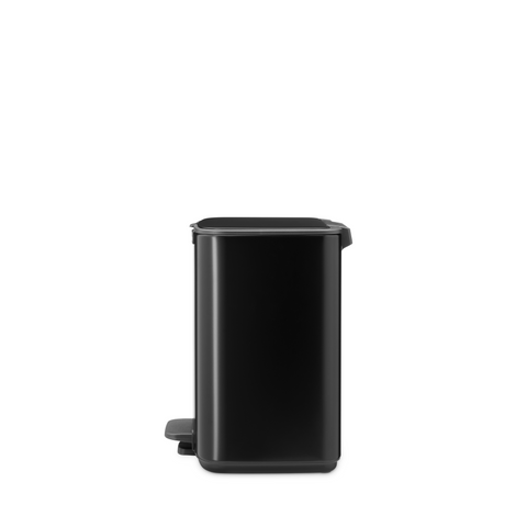 Brabantia Bo Pedal Bin, 12 L - Matt Black