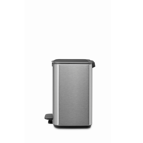 Brabantia Bo Pedal Bin, 7 L - Matt Steel Fingerprint Proof