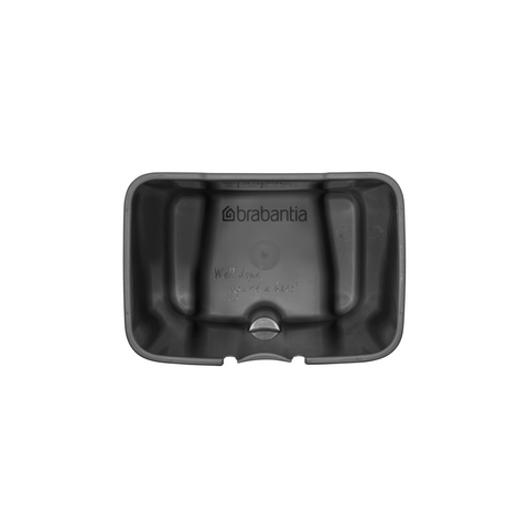 Brabantia Bo Pedal Bin, 7 L - Matt Steel Fingerprint Proof