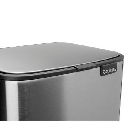 Brabantia Bo Pedal Bin, 7 L - Matt Steel Fingerprint Proof