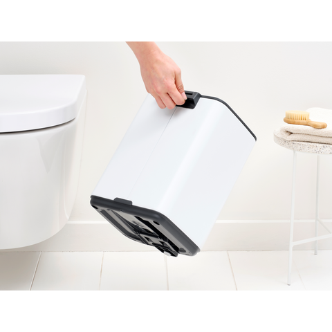 Brabantia Bo Pedal Bin, 7 L - White