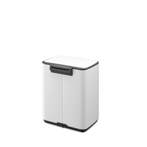 Brabantia Bo Pedal Bin, 7 L - White