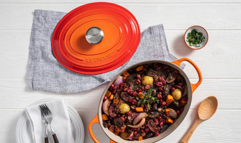 Le Creuset Cast Iron Oval Casserole Nuit 33 cm / 7.5 L