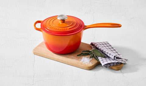 Le Creuset Cast Iron Saucepan 16 cm, 1.5 L, Volcanic