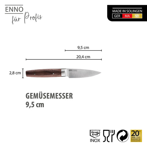 Gefu Vegetable knife ENNO, 9.5 cm