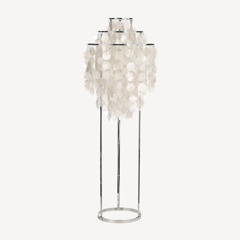 VERPAN Verner Panton Fun 1 STM Floor Lamp, Chrome