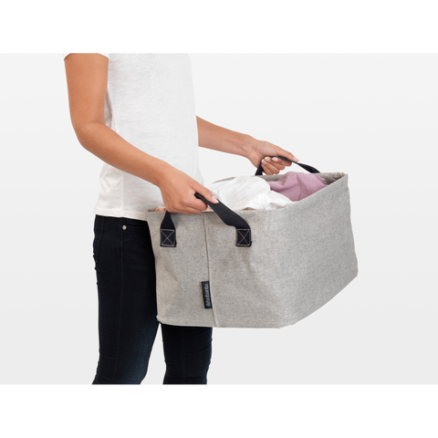 Brabantia Foldable Laundry Basket – 35L Grey