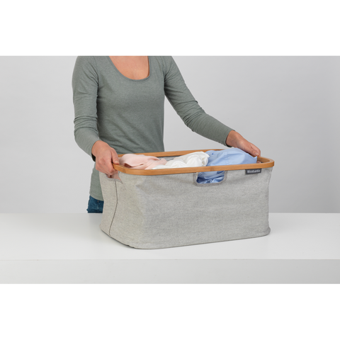 Brabantia Foldable Laundry Basket 40 Litre – Grey