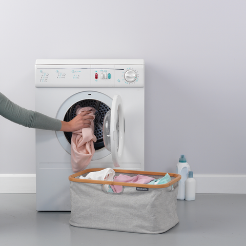 Brabantia Foldable Laundry Basket 40 Litre – Grey