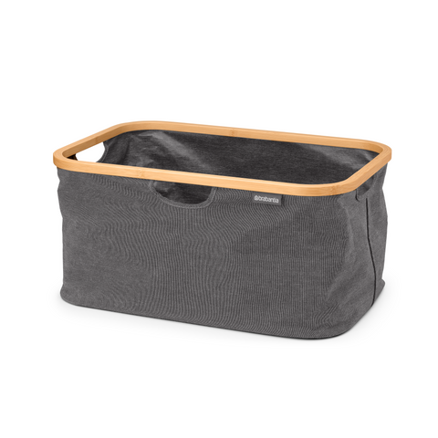 Brabantia Foldable Laundry Basket 40 Litre – Pepper Black