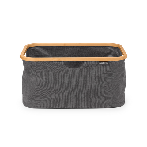 Brabantia Foldable Laundry Basket 40 Litre – Pepper Black