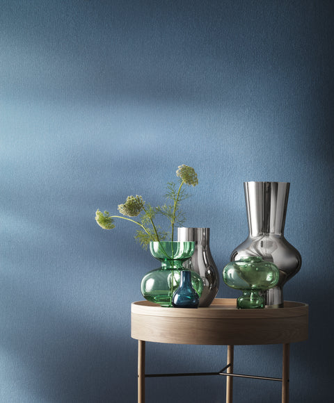 Georg Jensen Alfredo Vase Stainless Steel Mirror Large