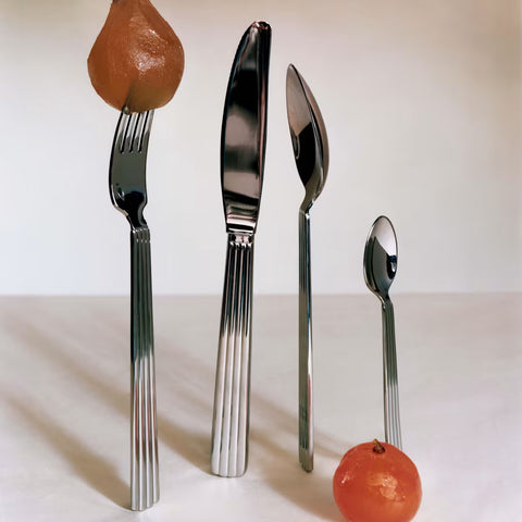 Set me 24 copë Georg Jensen Bernadotte (6x 011, 012, 017, 033)
