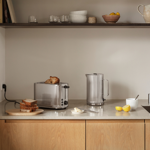 Georg Jensen Bernadotte Kettle - Stainless Steel
