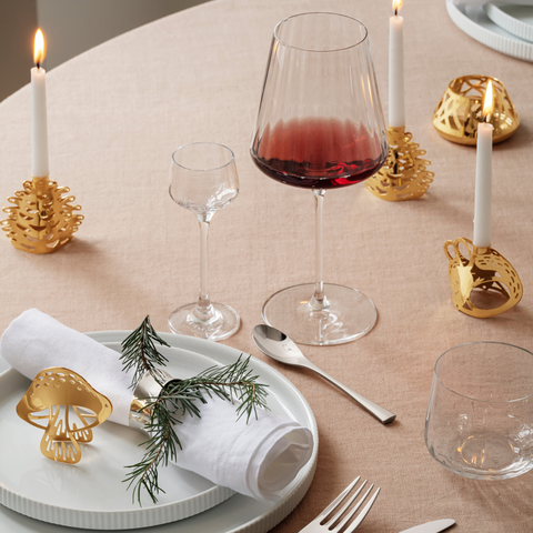 Gotëra për pije Georg Jensen Bernadotte, set prej 6 copësh