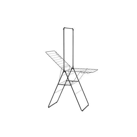 Brabantia HangOn Drying Rack 20 Metres with Rod – Matt Black
