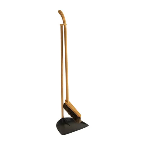 Iris Hantverk Dustpan & Brush Set Black