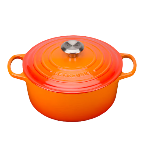 Le Creuset Cast Iron Casserole Volcanic 24cm / 5L