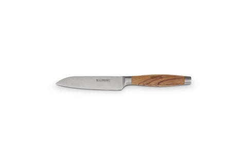 Thikë Santoku Le Creuset me Dorezë prej Druri Ulliri 13 cm