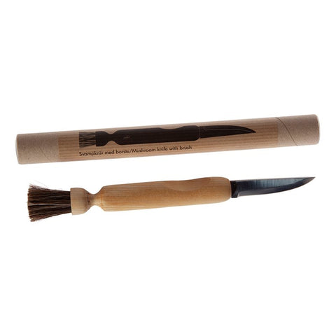Iris Hantverk Handmade Mushroom Knife – Birch & Horsehair