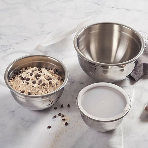 Enë Përzierjeje Le Creuset prej Çeliku Inoks 1.5, 2.8, 4.8 L