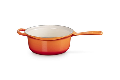 Tigan salce Le Creuset prej gize 2 në 1 22 CM / 2.3L Volcanic