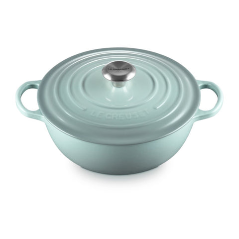 Le Creuset Cast Iron Casserole La Marmite Sea Salt 26cm / 4.1 L