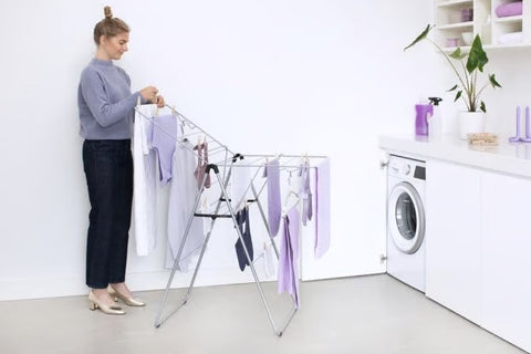 Brabantia HangOn Drying Rack 15 Metres – Metallic Grey