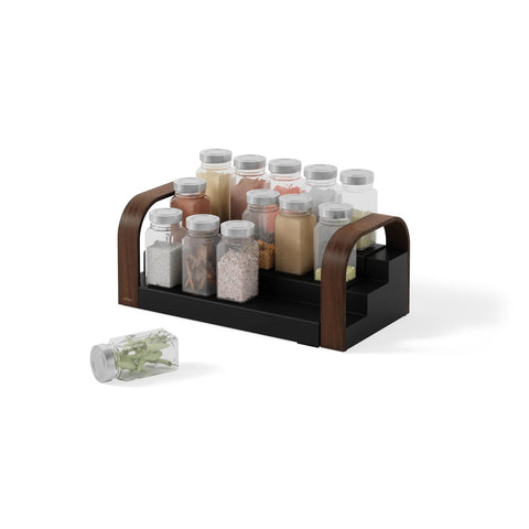 Umbra Bellwood 3-Tier Spice Shelf Black-Walnut