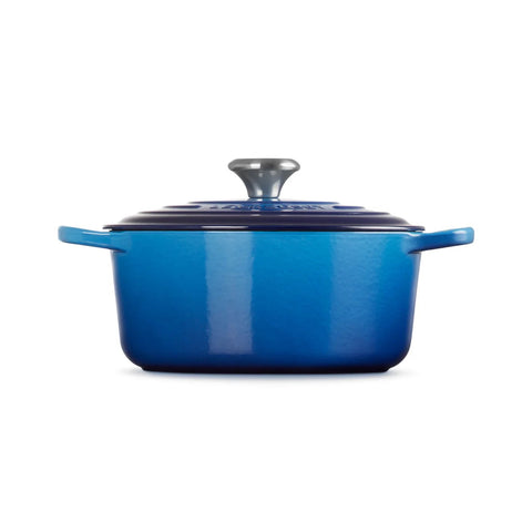 Le Creuset Cast Iron Casserole Azure Blue 24cm / 5L