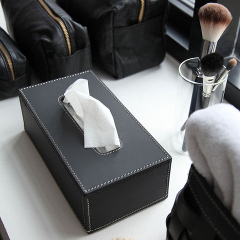 Ørskov Copenhagen Leather Tissue Box