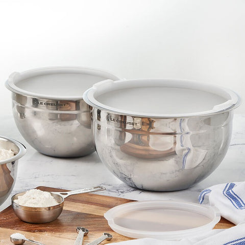 Enë Përzierjeje Le Creuset prej Çeliku Inoks 1.5, 2.8, 4.8 L