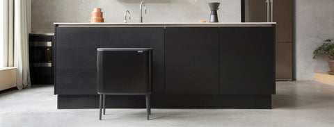 Kosh Mbeturinash Brabantia Bo Touch 11 + 23 Litra – E zezë mat