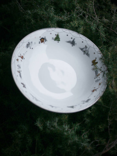 Wik & Walsøe Julemorgen Story Deep Plate 20 cm