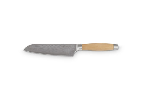 Thikë Santoku Le Creuset me Dorezë Druri Ulliri 18 cm
