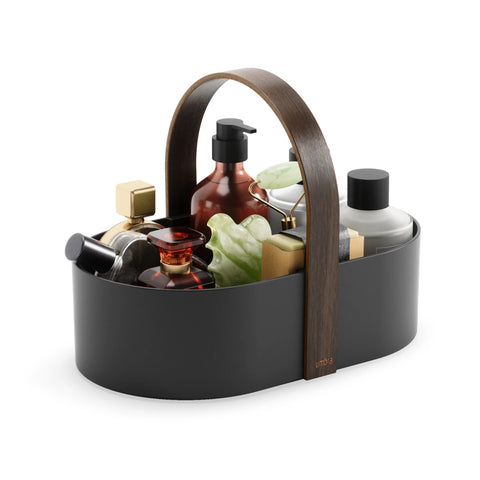 Umbra Bellwood Storage Caddy Black-Walnut