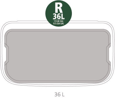 Brabantia Bo Touch Bin 36 Litre – White