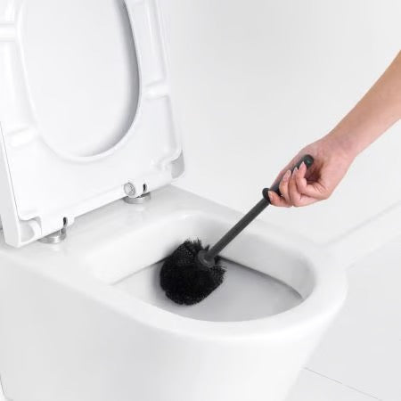 Brabantia ReNew Toilet Brush and Holder – Brilliant Steel