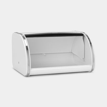 Brabantia Roll Top Bread Bin Medium – White
