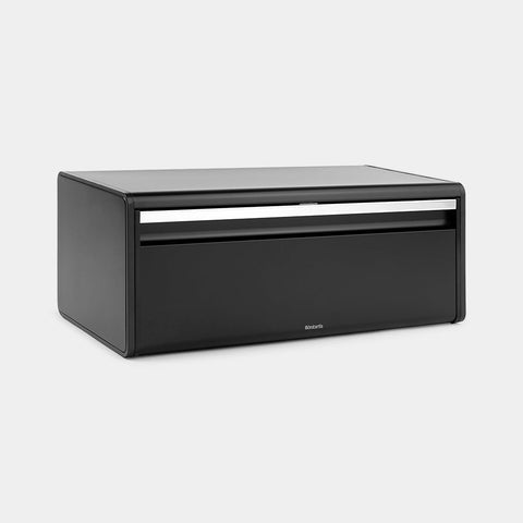 Brabantia Fall Front Bread Bin – Matt Black