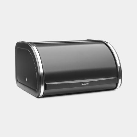 Brabantia Roll Top Bread Bin Medium – Matt Black