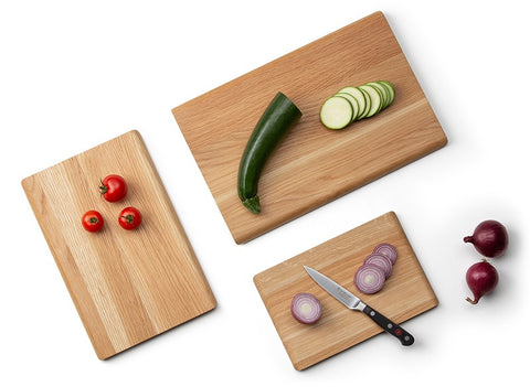 Continenta Oak Cutting Board 24 × 16 × 1.2 cm