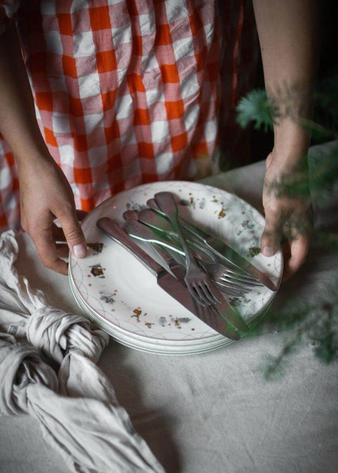 Wik & Walsøe Julemorgen Story Plate 20 cm