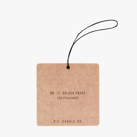 P.F. Candle Co. Golden Coast - Car Fragrance
